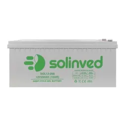 Solinved 12V 200 Ah Gel Battery