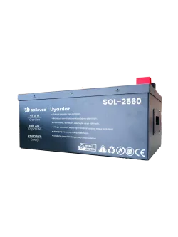 SOLİNVED 25.6 V 100AH LIFEPO4 AKÜ