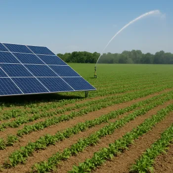 Tarımsal Sulama Solar Sürücü